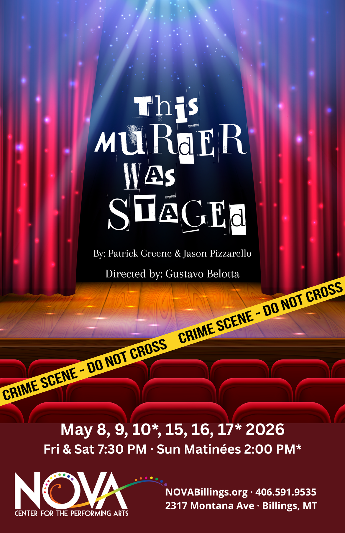 This Murder Was Staged Poster