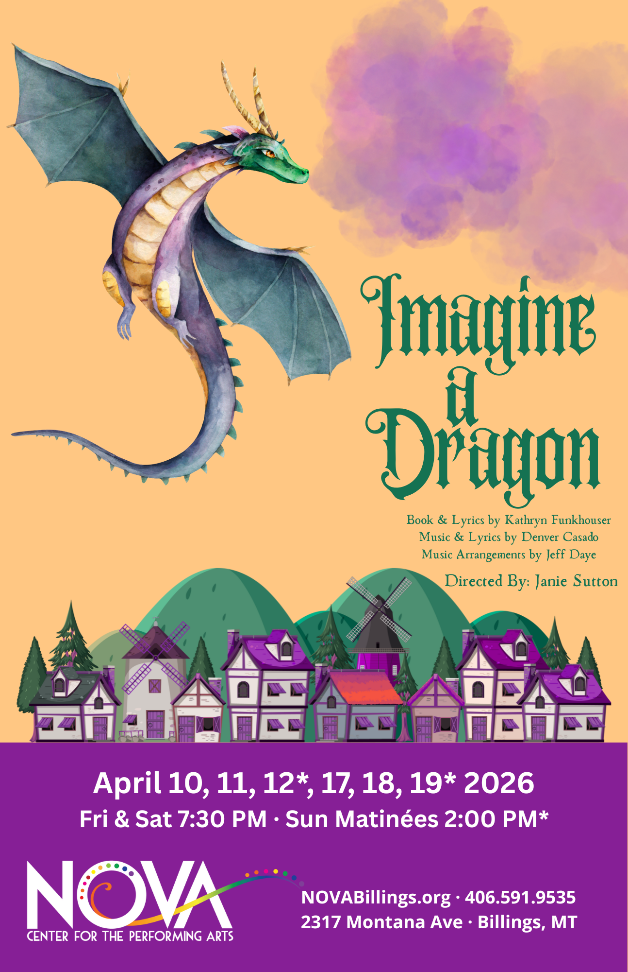 Imagine a Dragon Poster